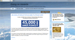 Desktop Screenshot of goingonrewards.com